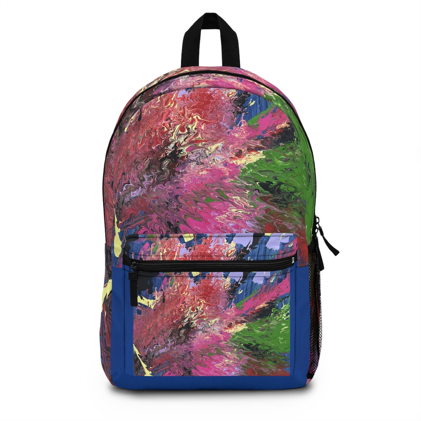 Backpack: "Psychedelic" (Dark Blue) by Pat Taylor Fine Art Collectables