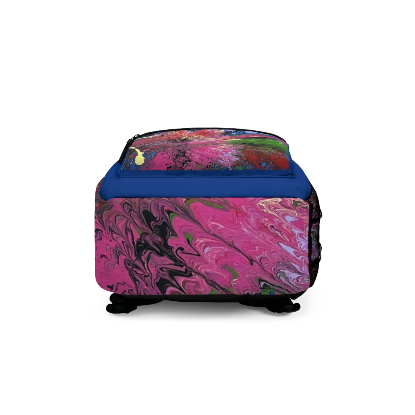 Backpack: "Psychedelic" (Dark Blue) by Pat Taylor Fine Art Collectables